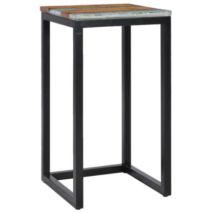Satztische 3 Stk. Massivholz Teak und Polyresin - Image 5