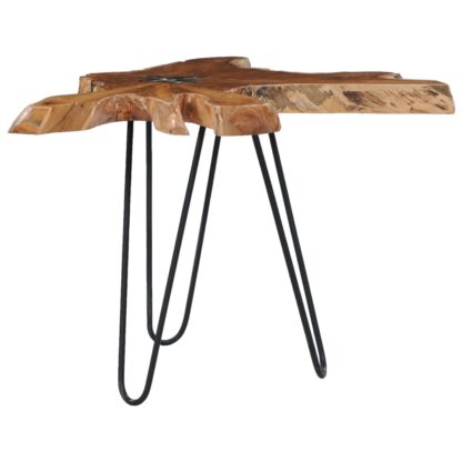 Couchtisch 70 x 45 cm Massivholz Teak und Polyresin - Image 8