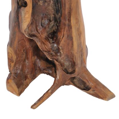 Couchtisch 40×40 cm Massivholz Teak - Image 2