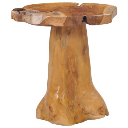 Couchtisch 40×40 cm Massivholz Teak - Image 6