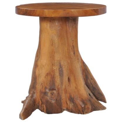 Couchtisch 40×40 cm Massivholz Teak - Image 7