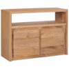 Sideboard 80×30×60 cm Massivholz Teak