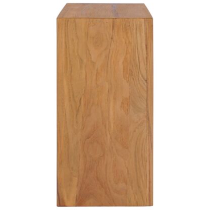 Sideboard 80×30×60 cm Massivholz Teak - Image 4