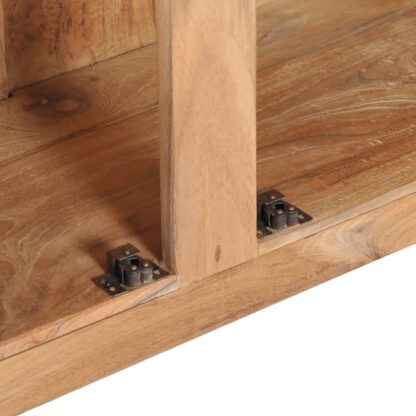 Sideboard 80×30×60 cm Massivholz Teak - Image 7
