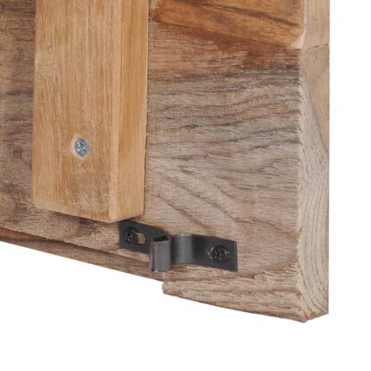 Sideboard 80×30×60 cm Massivholz Teak - Image 8