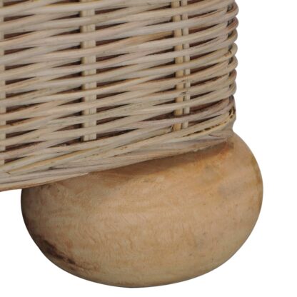Sessel mit Kissen Natur Rattan - Image 7