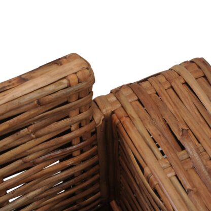 Sessel mit Kissen Natürliches Rattan - Image 6