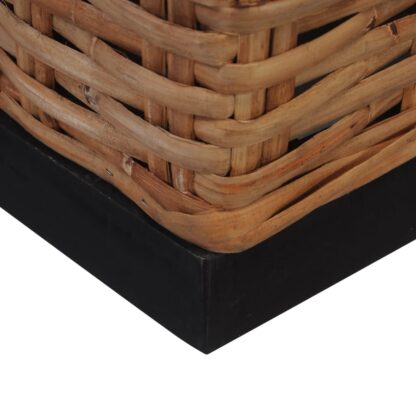 Sessel mit Kissen Natürliches Rattan - Image 8