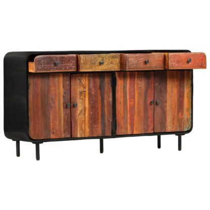 Sideboard Massives Altholz 140×35×76 cm - Image 2