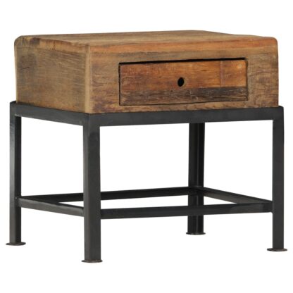 Nachttisch 40x35x40 cm Altholz Massiv - Image 10