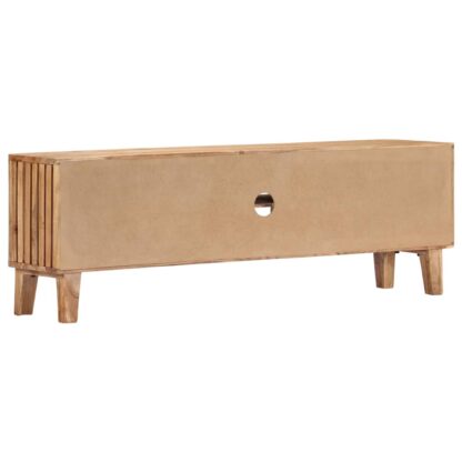 TV-Schrank 130 x 30 x 45 cm Akazie Massivholz - Image 3