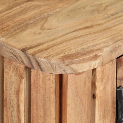TV-Schrank 130 x 30 x 45 cm Akazie Massivholz - Image 5
