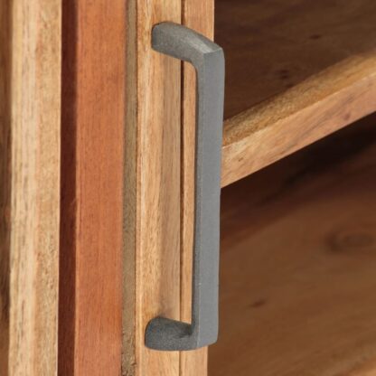 TV-Schrank 130 x 30 x 45 cm Akazie Massivholz - Image 6