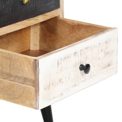 TV-Schrank 115×30×47 cm Mango-Massivholz - Image 6