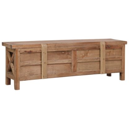 TV-Schrank mit 3 Schubladen 120×30×40 cm Massivholz Mahagoni - Image 5