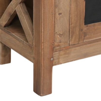 TV-Schrank mit 3 Schubladen 120×30×40 cm Massivholz Mahagoni - Image 7