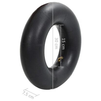 Schubkarren-Schläuche 2 Stk. 13×5.00-6 Gummi - Image 6