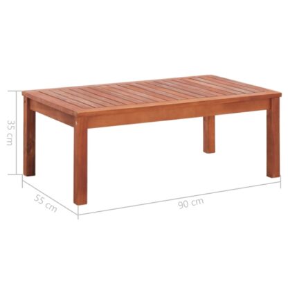 4-tlg. Garten-Lounge-Set Massivholz Akazie - Image 9