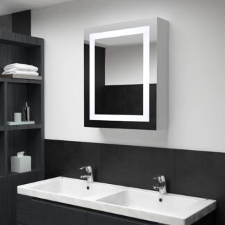 LED-Bad-Spiegelschrank 50x13x70 cm