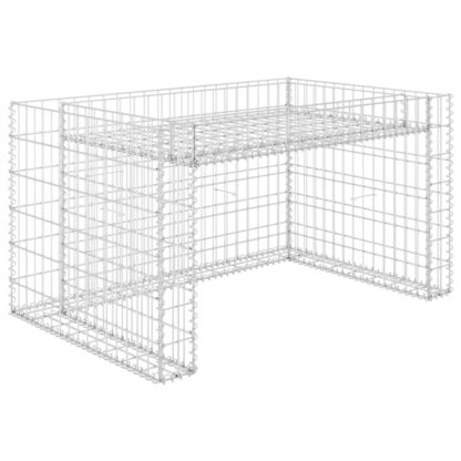 Rasenmäher-Garage mit Hochbeet 110x80x60 cm Stahldraht - Image 2