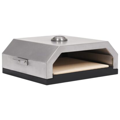 Pizzaofen mit Keramikstein für Gas-Kohlegrill - Image 2