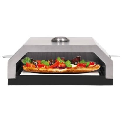 Pizzaofen mit Keramikstein für Gas-Kohlegrill - Image 4