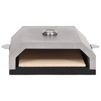Pizzaofen mit Keramikstein für Gas-Kohlegrill - Image 5