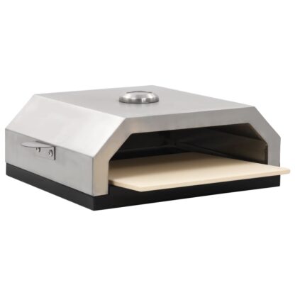 Pizzaofen mit Keramikstein für Gas-Kohlegrill - Image 6
