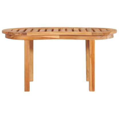 Couchtisch 90x50x45 cm Massivholz Teak - Image 2