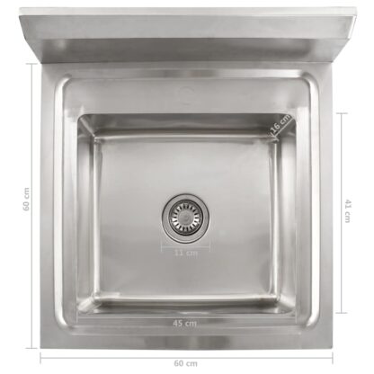 Küchenspüle Einzelbecken Edelstahl - Image 7