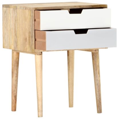 Nachttisch 47 x 35 x 59 cm Mango Massivholz - Image 2