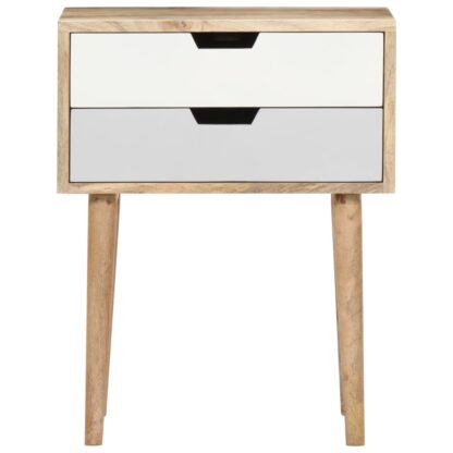 Nachttisch 47 x 35 x 59 cm Mango Massivholz - Image 3