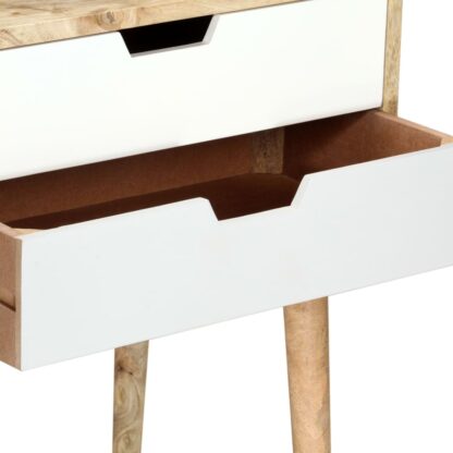 Nachttisch 47 x 35 x 59 cm Mango Massivholz - Image 5