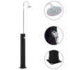 Solardusche Schwarz 214 cm 20 L