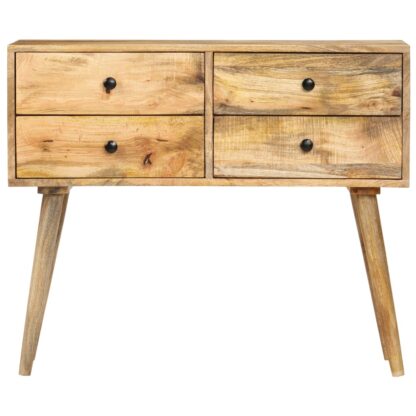 Sideboard 85 x 40 x 71 cm Massivholz Mango - Image 3