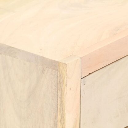 Nachttisch Golden 40x30x50 cm Massivholz Mango - Image 6