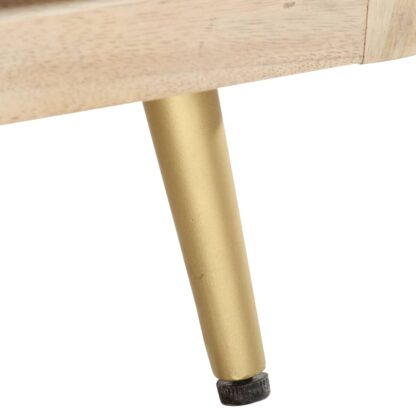 Couchtisch 90×45×40 cm Massivholz Mango - Image 5