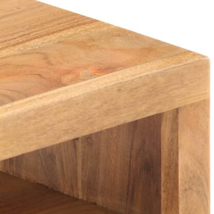 Couchtisch 90×45×40 cm Massivholz Akazie - Image 5