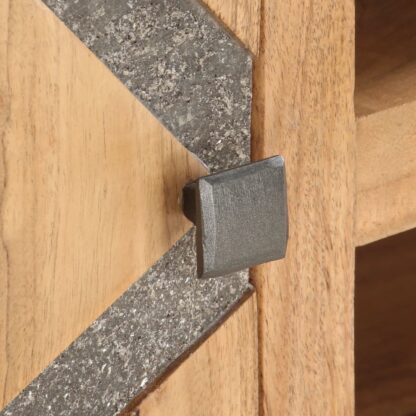 Couchtisch 90×45×40 cm Massivholz Akazie - Image 6