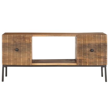 Couchtisch 90×45×40 cm Massivholz Mango - Image 3