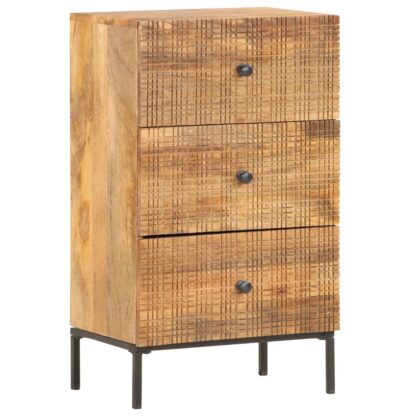 Sideboard 45 x 30 x 75 cm Mango-Massivholz - Image 8