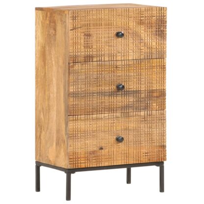 Sideboard 45 x 30 x 75 cm Mango-Massivholz - Image 10