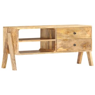 TV-Schrank 97 x 35 x 47 cm Massivholz Mango