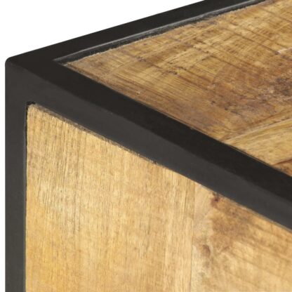 TV-Schrank 130 x 30 x 39 cm Massivholz Mango - Image 6
