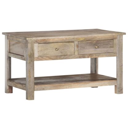 Couchtisch 82x52x47 cm Massivholz Mango - Image 11
