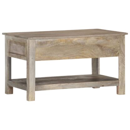 Couchtisch 82x52x47 cm Massivholz Mango - Image 4
