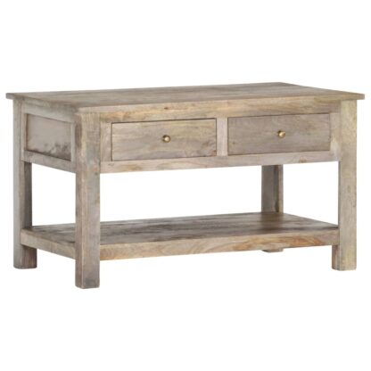 Couchtisch 82x52x47 cm Massivholz Mango - Image 8