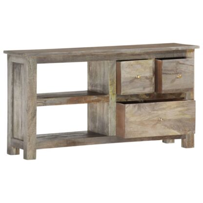 TV-Schrank 100 x 30 x 55 cm Massivholz Mango - Image 2