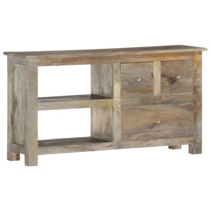 TV-Schrank 100 x 30 x 55 cm Massivholz Mango - Image 11