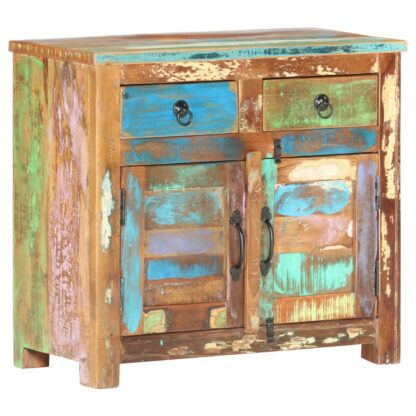 Sideboard 70x35x65 cm Altholz Massiv - Image 11